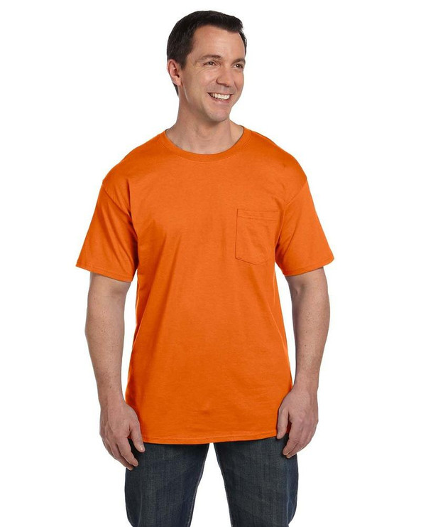 Hanes 5190 - Beefy-T® con bolsillo