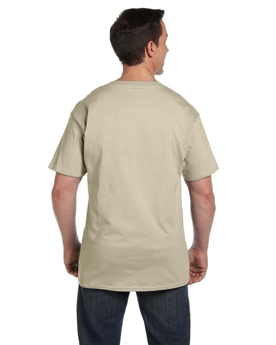 Hanes 5190 - Beefy-T® with a Pocket