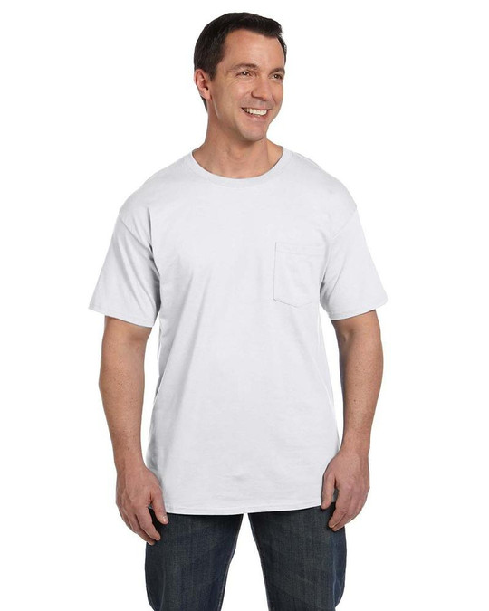 Hanes 5190 - Beefy-T® con bolsillo