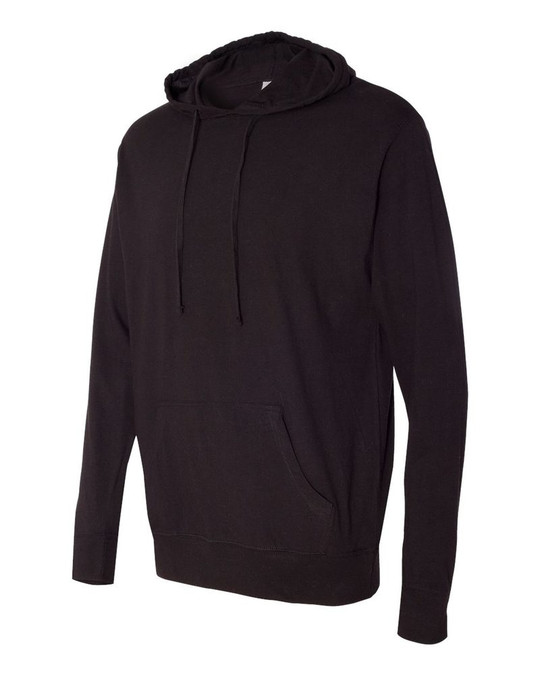 Independent Trading Co. SS150J - Men's Lightweight Jersey Full Zip Hooded Pullover