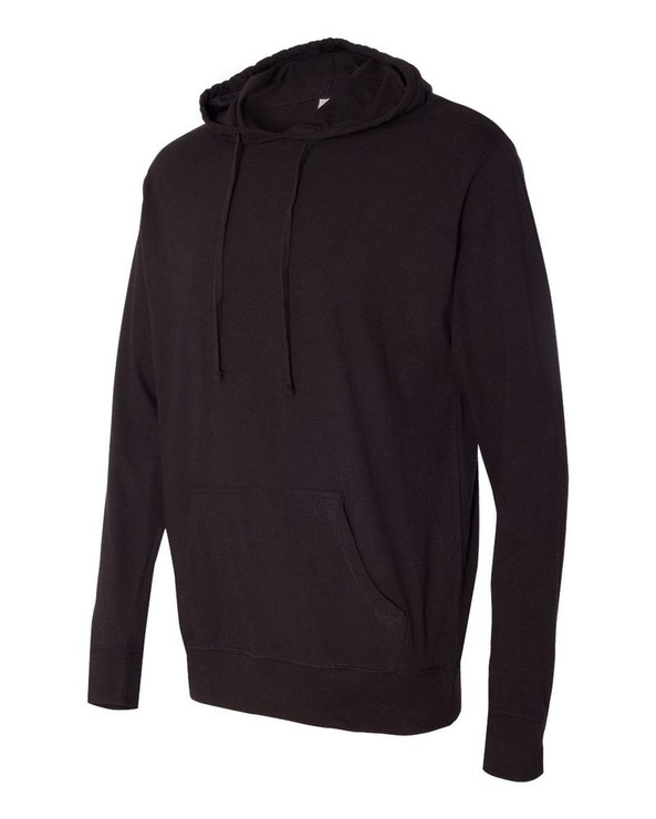 Independent Trading Co. SS150J - Men's Lightweight Jersey Full Zip Hooded Pullover