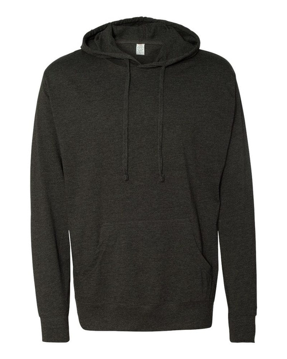 Independent Trading Co. SS150J - Men's Lightweight Jersey Full Zip Hooded Pullover