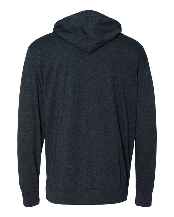 Independent Trading Co. SS150J - Men's Lightweight Jersey Full Zip Hooded Pullover