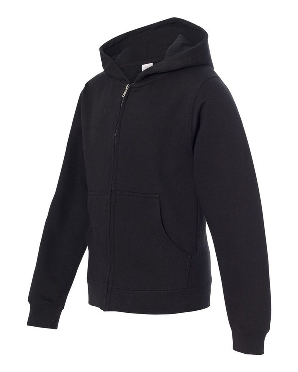Independent Trading Co. SS4001YZ - Youth Midweight Full Zip Hood Fleece