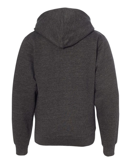 Independent Trading Co. SS4001YZ - Youth Midweight Full Zip Hood Fleece