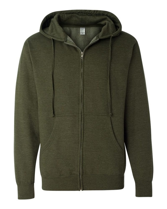 Independent Trading Co. SS4500Z - Sweat à capuche zippé de poids moyen