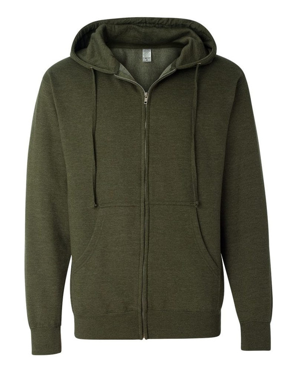Independent Trading Co. SS4500Z - Midweight Full-Zip Hooded Sweatshirt