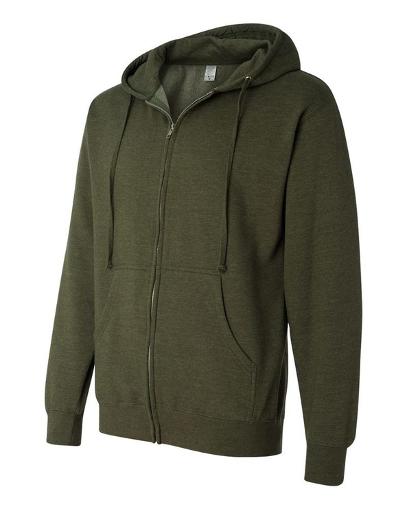 Independent Trading Co. SS4500Z - Midweight Full-Zip Hooded Sweatshirt