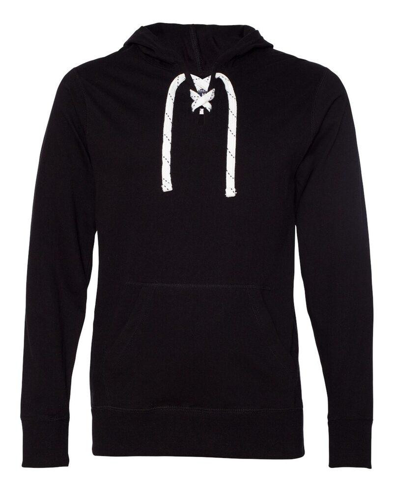 J. America 8231 - Sport Lace Jersey Hooded Pullover T-Shirt