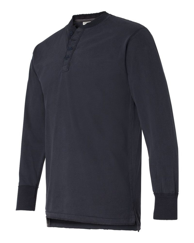 J. America 8244 - Vintage Brushed Jersey Henley