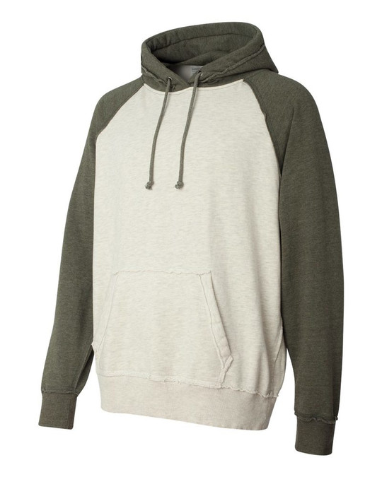 J. America 8885 - Sudadera con capucha Vintage Heather