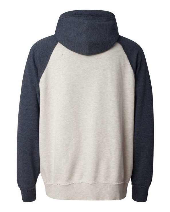 J. America 8885 - Vintage Heather Hooded Sweatshirt