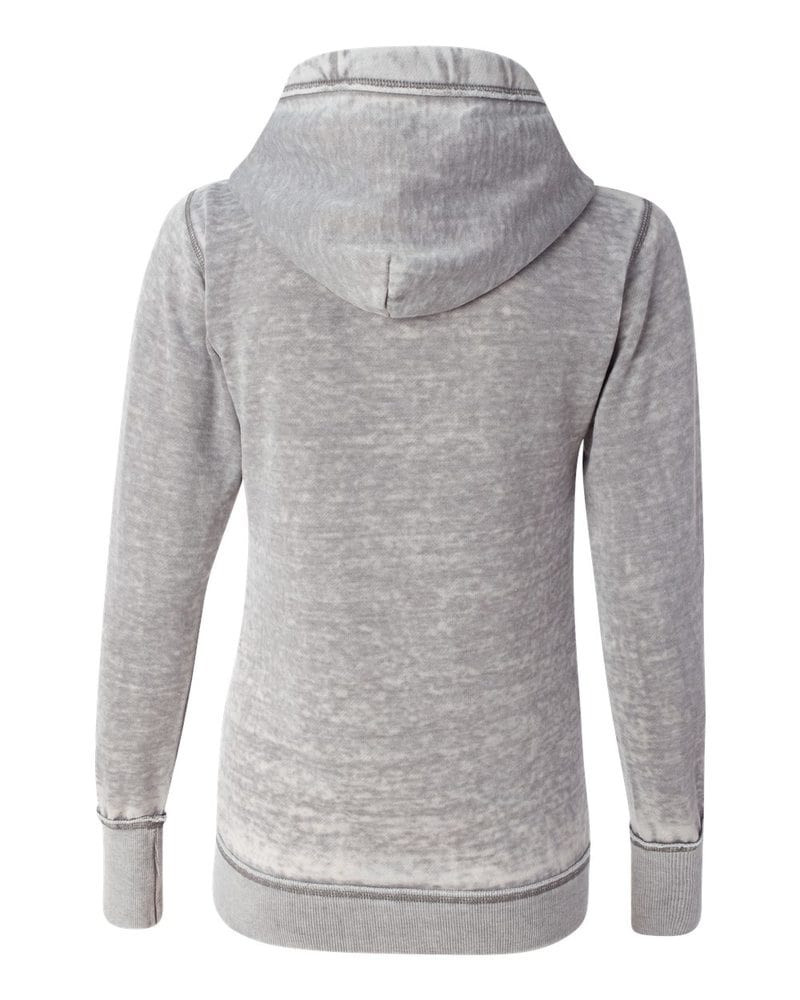J. America 8913 - Sudadera con capucha y cremallera Zen Fleece
