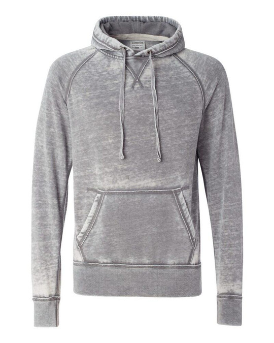 J. America 8915 - Vintage Zen Fleece Hooded Pullover Sweatshirt
