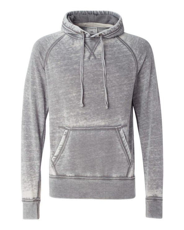 J. America 8915 - Vintage Zen Fleece Hooded Pullover Sweatshirt