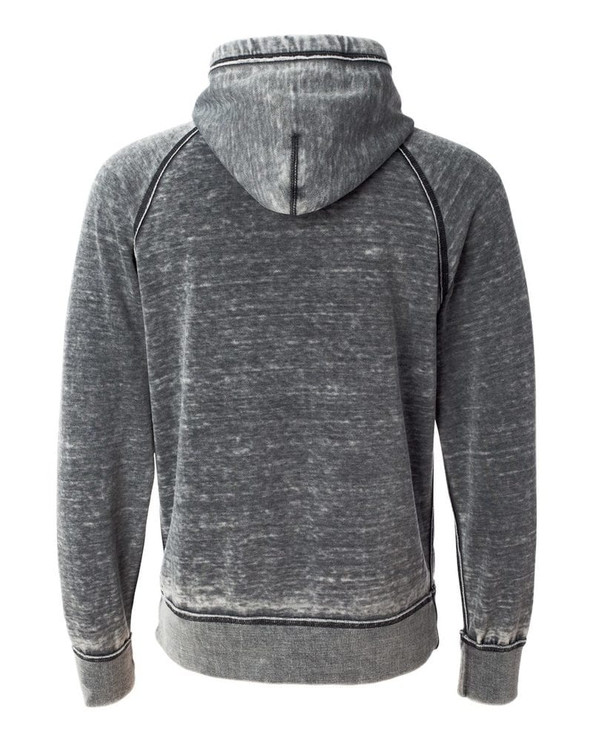 J. America 8915 - Vintage Zen Fleece Hooded Pullover Sweatshirt
