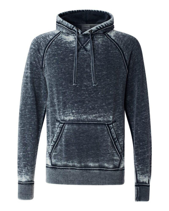 J. America 8915 - Vintage Zen Fleece Hooded Pullover Sweatshirt