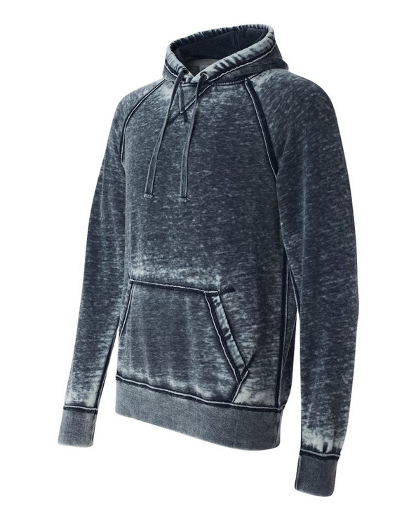 J. America 8915 - Vintage Zen Fleece Hooded Pullover Sweatshirt