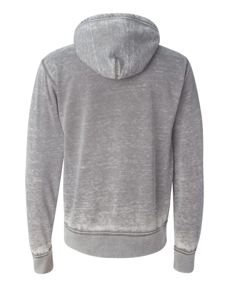 J. America 8916 - Vintage Zen Fleece Full-Zip Hooded Sweatshirt