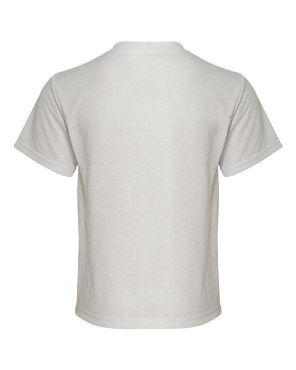 Jerzees 21BR - Camiseta de manga corta juvenil 100% poliéster