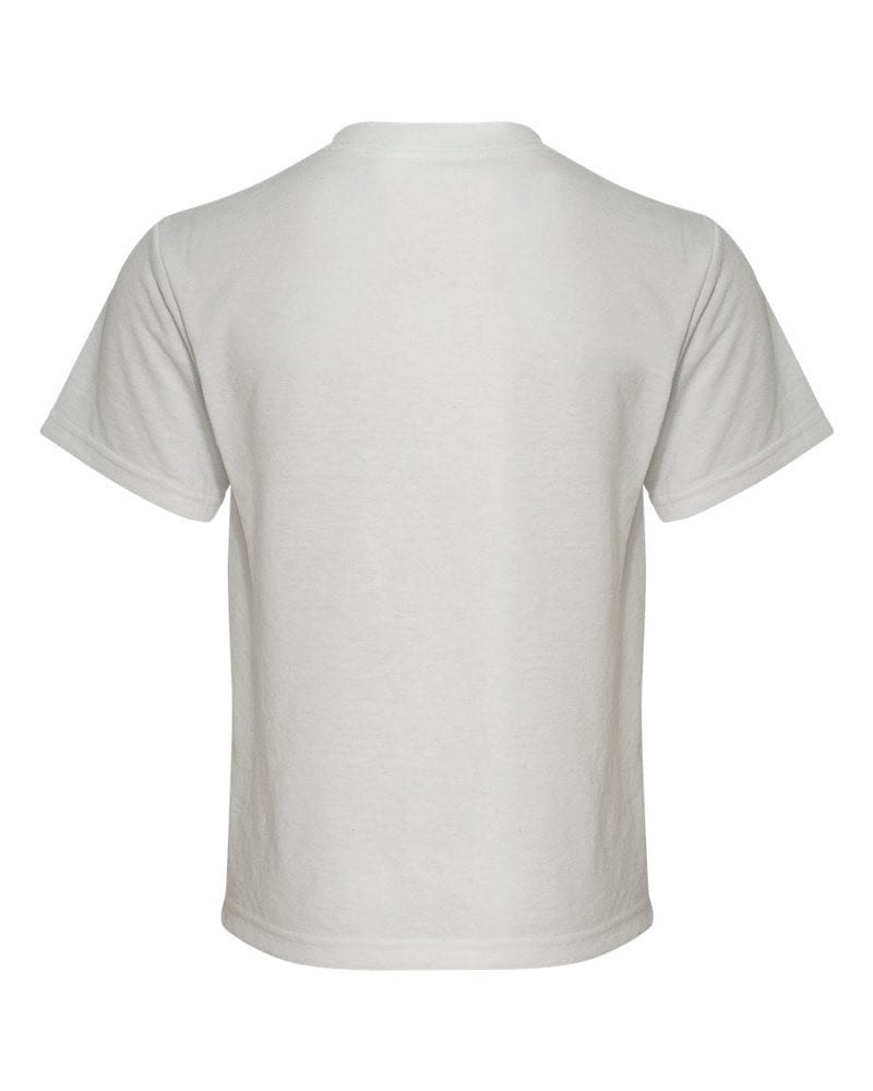 Jerzees 21BR - Camiseta de manga corta juvenil 100% poliéster