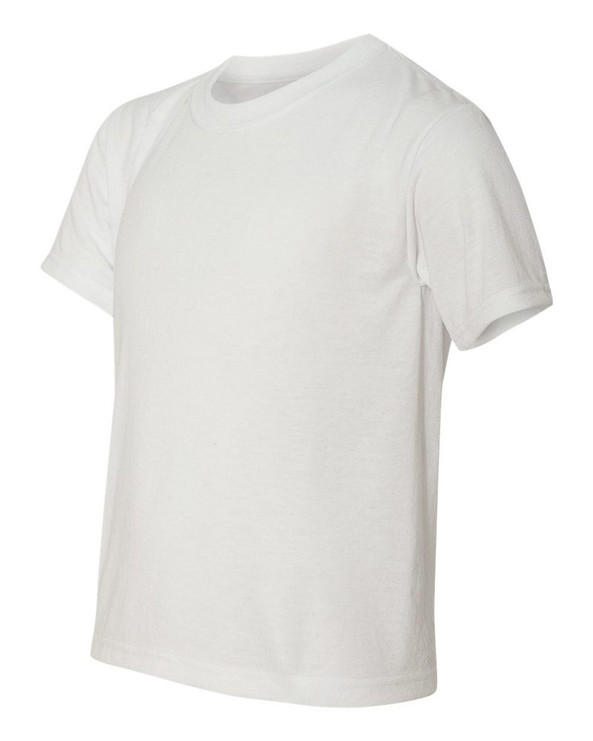 Jerzees 21BR - Camiseta de manga corta juvenil 100% poliéster