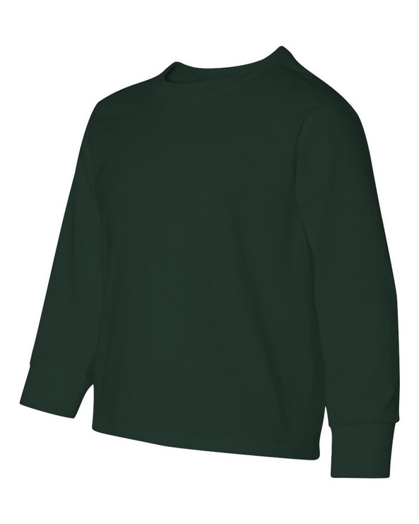 Jerzees 29BLR - Camiseta de manga larga juvenil Heavyweight Blend™ 50/50