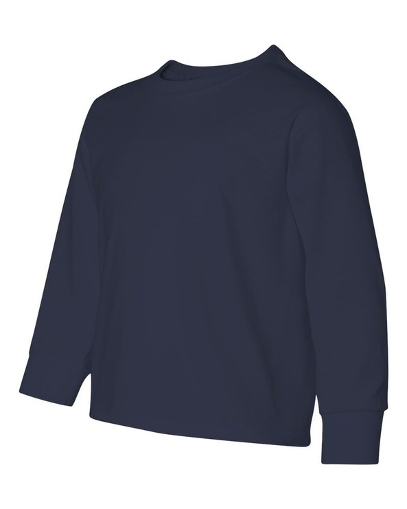 Jerzees 29BLR - Camiseta de manga larga juvenil Heavyweight Blend™ 50/50