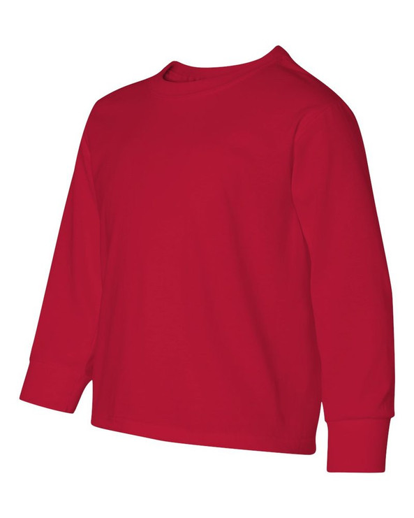 Jerzees 29BLR - Camiseta de manga larga juvenil Heavyweight Blend™ 50/50