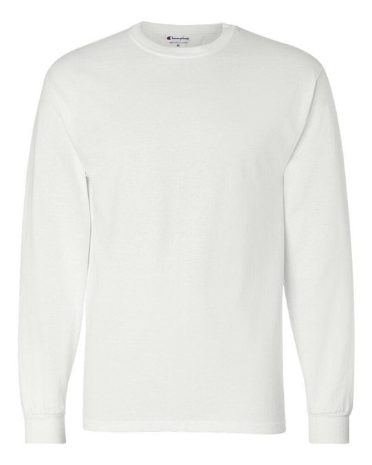 Champion CC8C - Camiseta de manga larga sin etiqueta