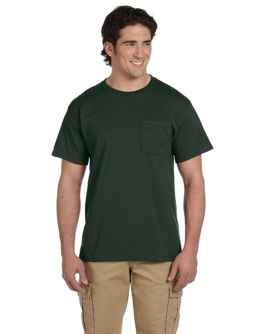 Jerzees 29MPR - Camiseta Heavyweight Blend™ 50/50 con bolsillo