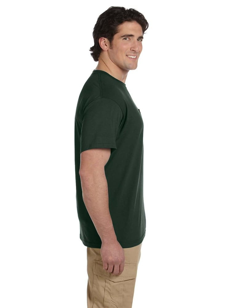 Jerzees 29MPR - Camiseta Heavyweight Blend™ 50/50 con bolsillo