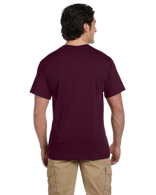 Jerzees 29MPR - Camiseta Heavyweight Blend™ 50/50 con bolsillo