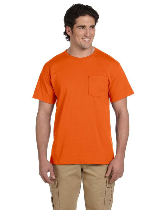 Jerzees 29MPR - Camiseta Heavyweight Blend™ 50/50 con bolsillo