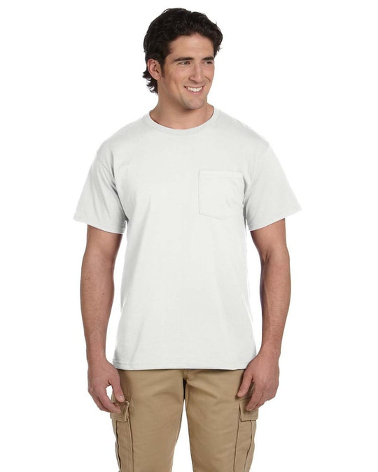 Jerzees 29MPR - Camiseta Heavyweight Blend™ 50/50 con bolsillo