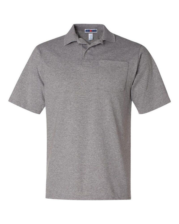 Jerzees 436MPR - SpotShield™ 50/50 Camisa deportiva con bolsillo