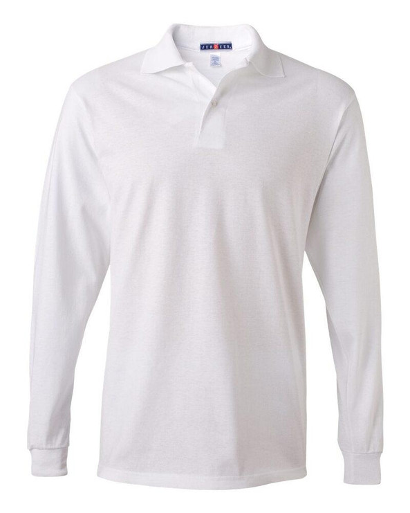 Jerzees 437MLR - SpotShield™ 50/50 Camisa deportiva de manga larga