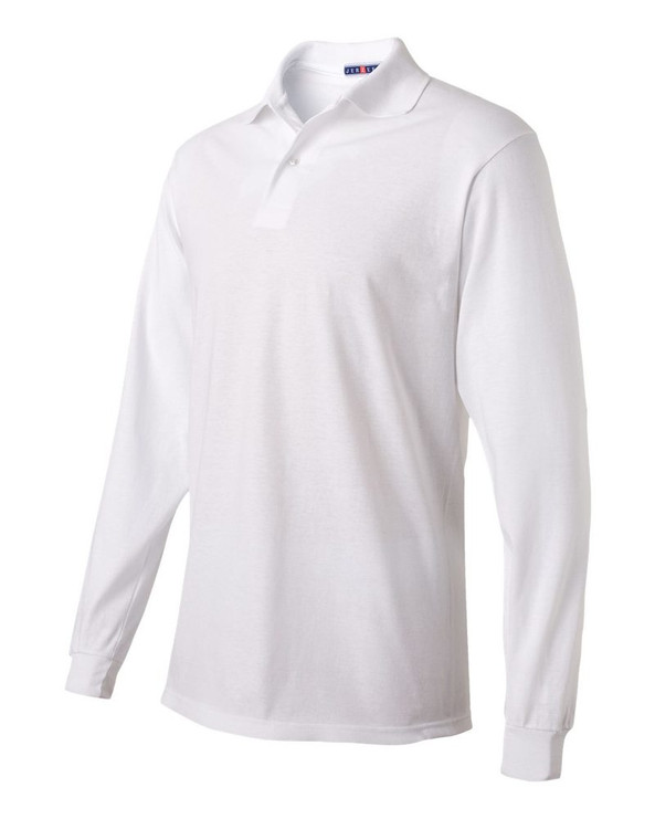 Jerzees 437MLR - SpotShield™ 50/50 Camisa deportiva de manga larga