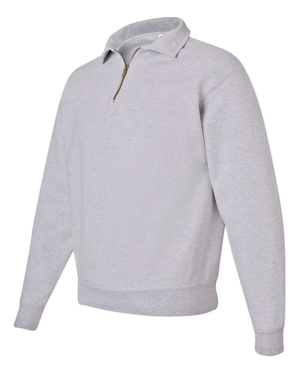 Jerzees 4528MR - NuBlend® SUPER SWEATS® Sudadera con cremallera y un cuarto de cremallera