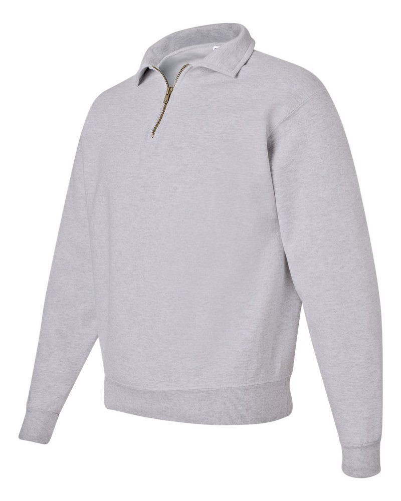 Jerzees 4528MR - NuBlend® SUPER SWEATS® Sudadera con cremallera y un cuarto de cremallera