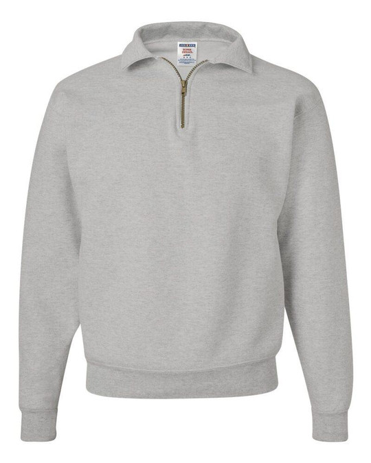 Jerzees 4528MR - NuBlend® SUPER SWEATS® Sudadera con cremallera y un cuarto de cremallera