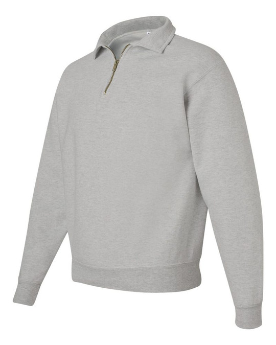 Jerzees 4528MR - NuBlend® SUPER SWEATS® Sudadera con cremallera y un cuarto de cremallera