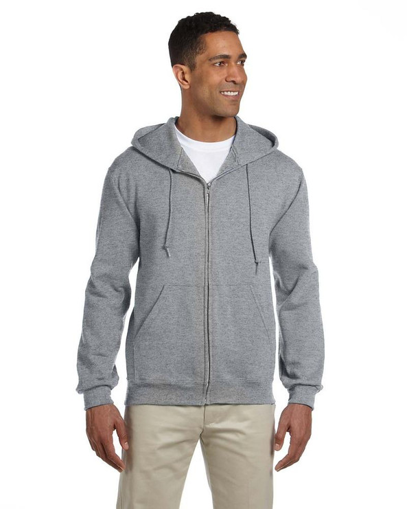 Jerzees 4999MR - Sudadera con capucha y cremallera NuBlend® SUPER SWEATS