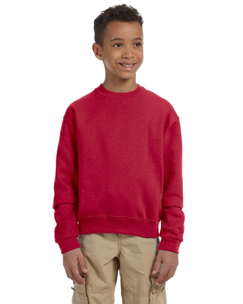 JERZEES 562BR - NuBlend® Youth Crewneck Sweatshirt