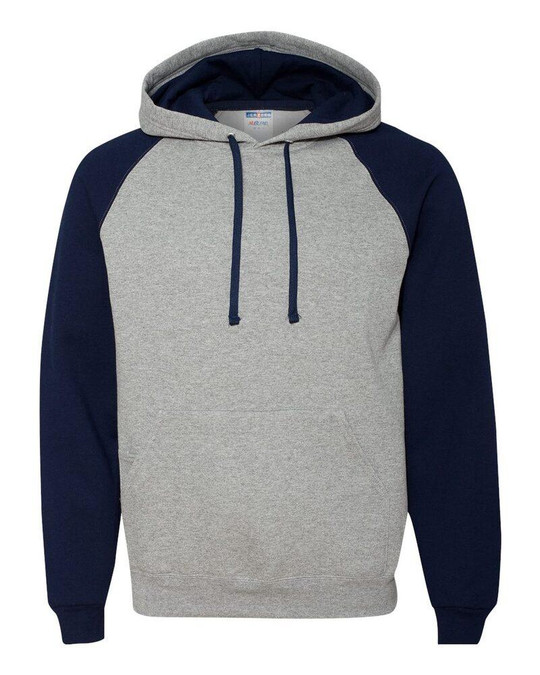 JERZEES 96CR - Nublend® Colorblocked Hooded Pullover Sweatshirt