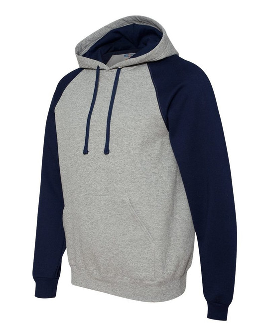 JERZEES 96CR - Nublend® Colorblocked Hooded Pullover Sweatshirt