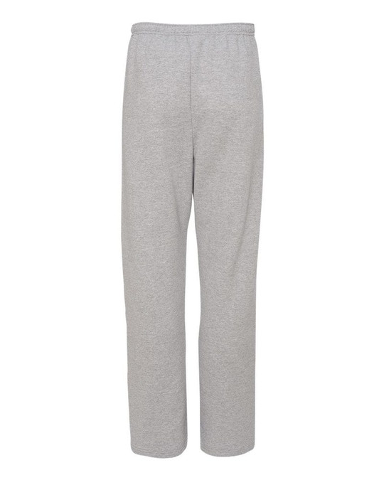 Jerzees 974MPR - Pantalones de chándal con bolsillos NuBlend® Open Bottom