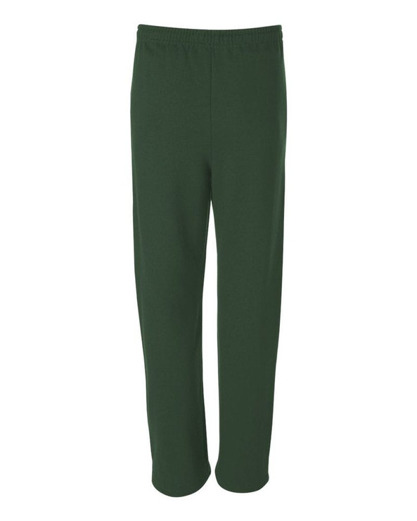 Jerzees 974MPR - Pantalones de chándal con bolsillos NuBlend® Open Bottom