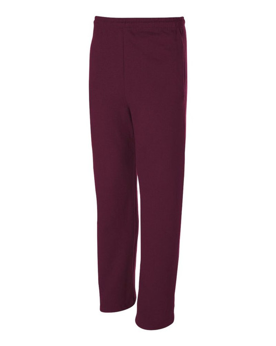 Jerzees 974MPR - Pantalones de chándal con bolsillos NuBlend® Open Bottom