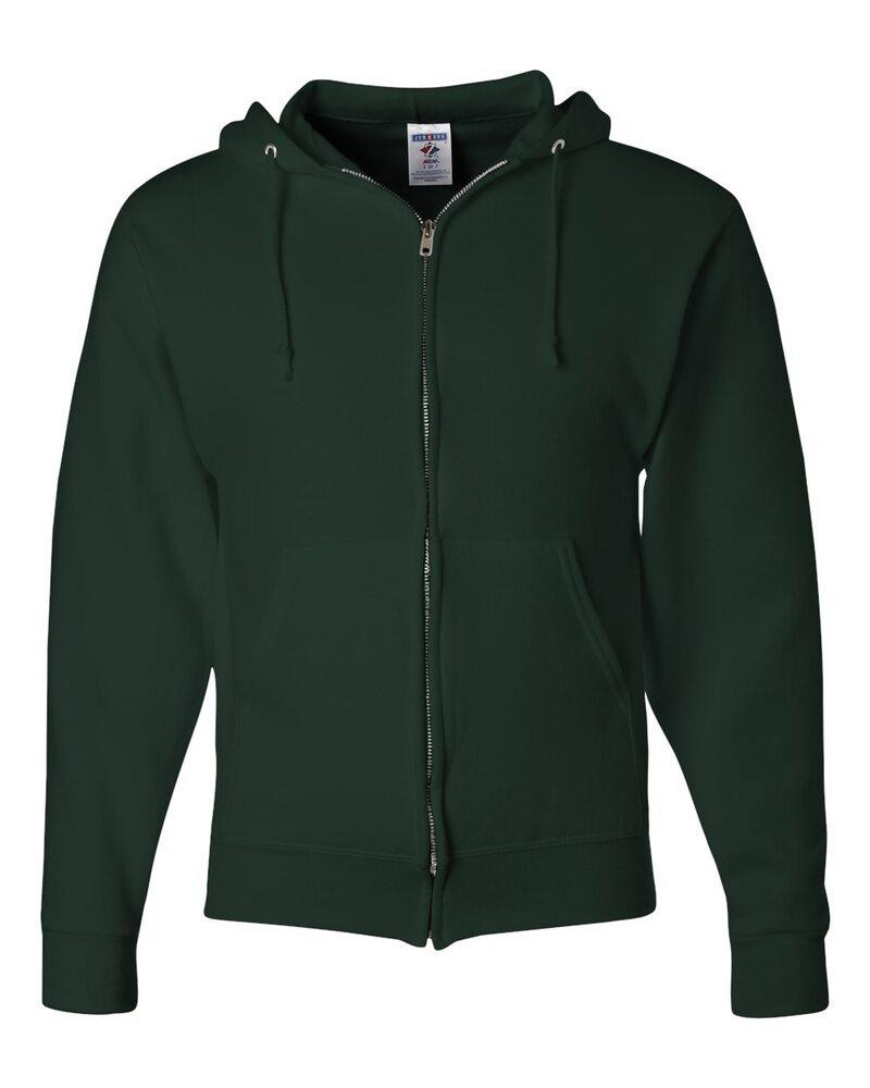 Jerzees 993MR - Sudadera con capucha y cremallera completa NuBlend